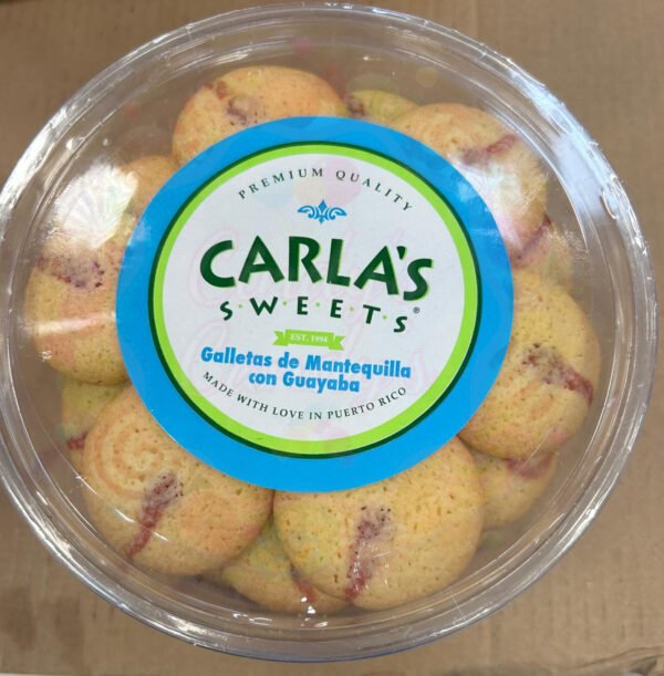 Galletas de mantequilla con guayaba