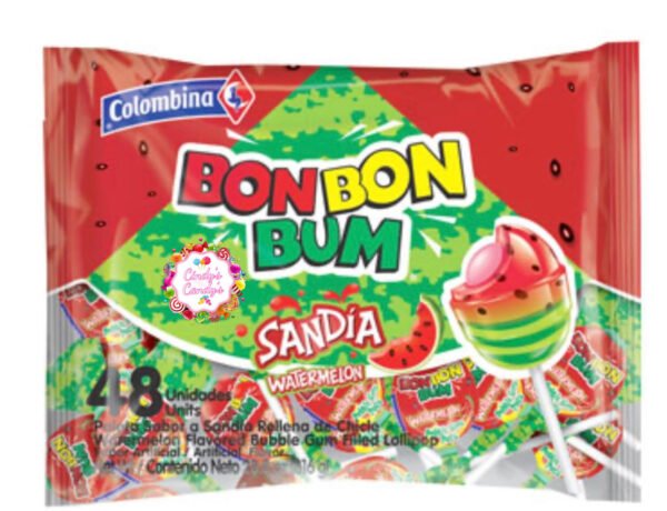 BON BON BUM 🍭 PAQUETE SANDÍA🍉
